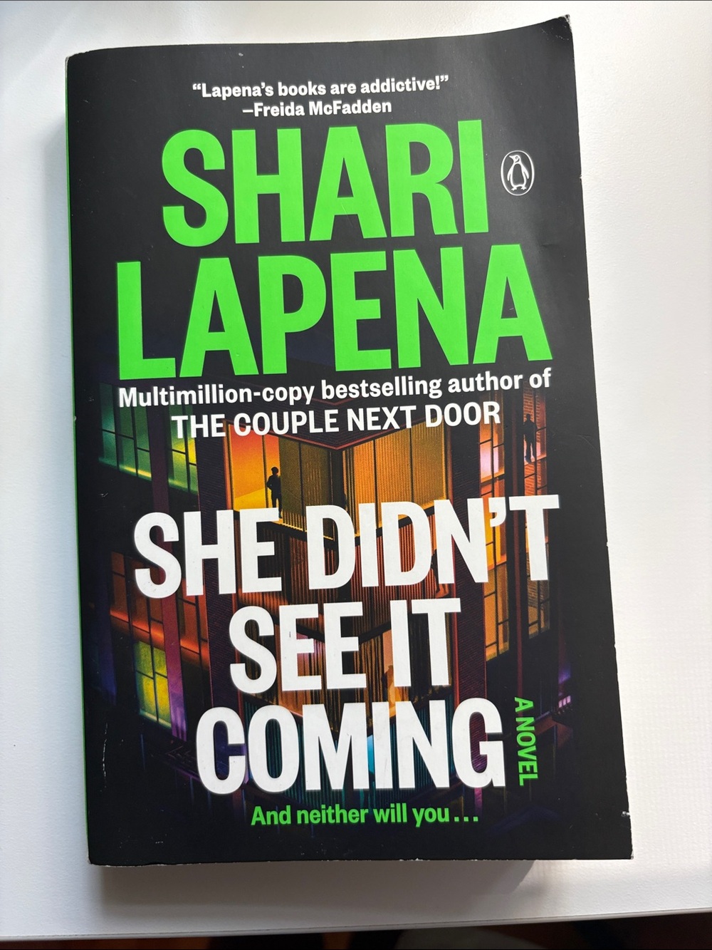 Shari Lapena book - She Didn’t see it coming